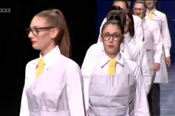 Lijepe rukometašice loptu su zamijene modnom pistom