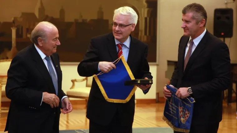 Josipović primio prvog čovjeka svjetskog nogometa