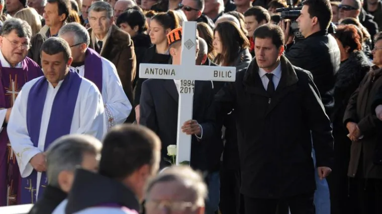 Antonia Bilić ispraćena na posljednji počinak