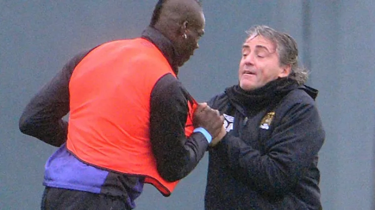 Umalo se potukli Mancini i Balotelli!