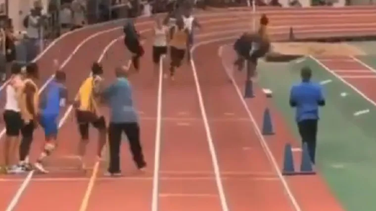 Nabrijani atletičari se potukli usred utrke