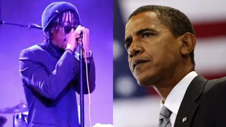 Reper izbačen s Obamine inauguracije