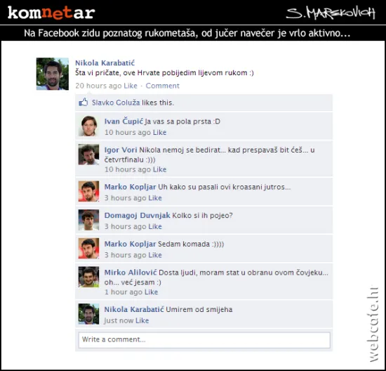 Karabatićev timeline