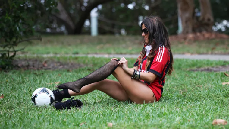 Zna se za koga navija ova goli&scaron;ava ljepotica