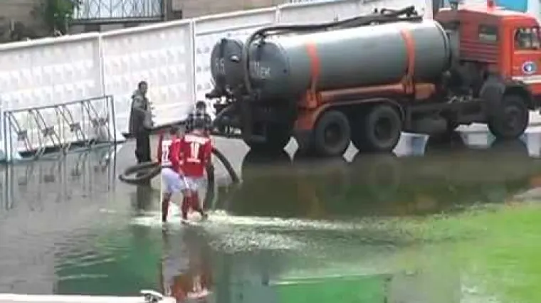 Pogledajte u kakvim su uvjetima oni odigrali svoju utakmicu