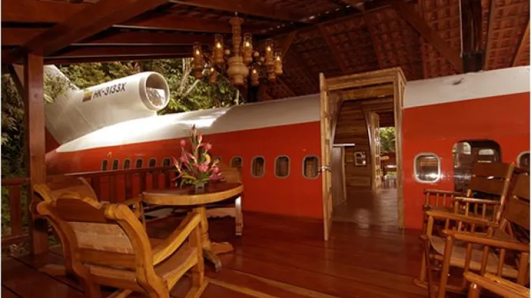 Zrakoplov pretvoren u predivan hotel