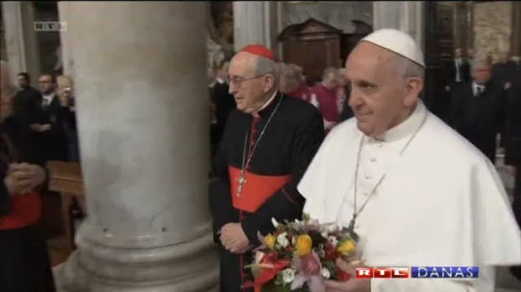 Prvi dan Papinog pontifikata