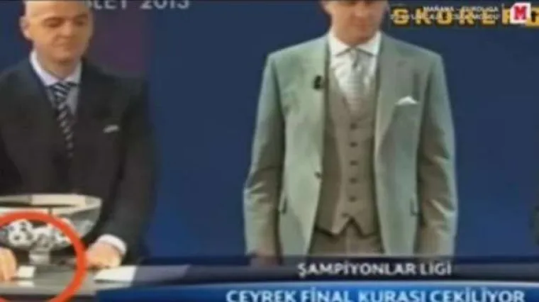 Snimka kao dokaz: Ždrijeb Lige prvaka - namje&scaron;ten?!