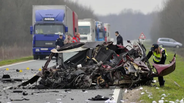 Stravični sudar u Slavoniji