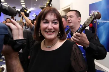 Slavlje uz tamburaše: 'Ovo je senzacionalan rezultat HDZ-a'