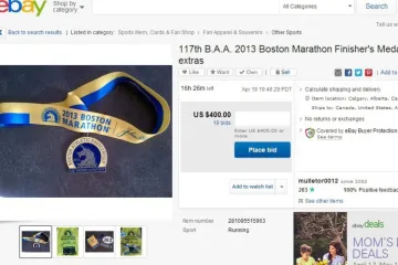 Ukrali medalje s maratona i prodaju ih na eBayu!