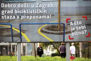 Žestoki rat plakatima: 'Nije grad tunel da se farba!'