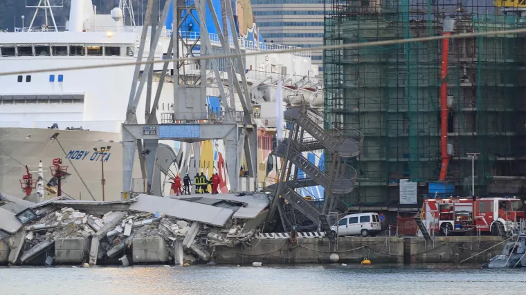 Havarija u Genovi: 'Brod je bio skroz izvan kontrole'