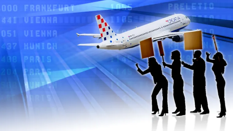 Uprava Croatia Airlinesa nastavlja s procedurom otkaza!