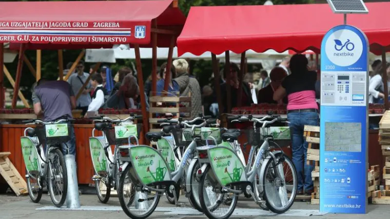 Od danas u Zagrebu unajmite bicikl!