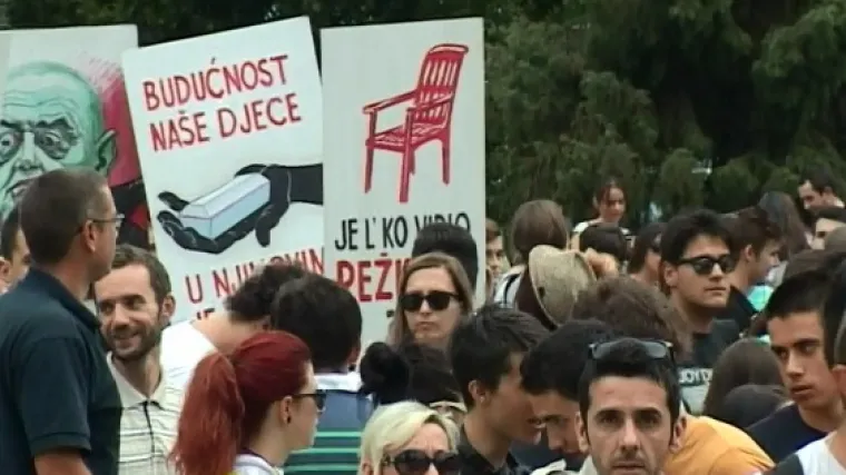 U Sarajevu održan najveći prosvjed dosad