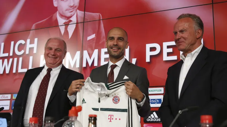 Guardiola se predstavio na njemačkom jeziku