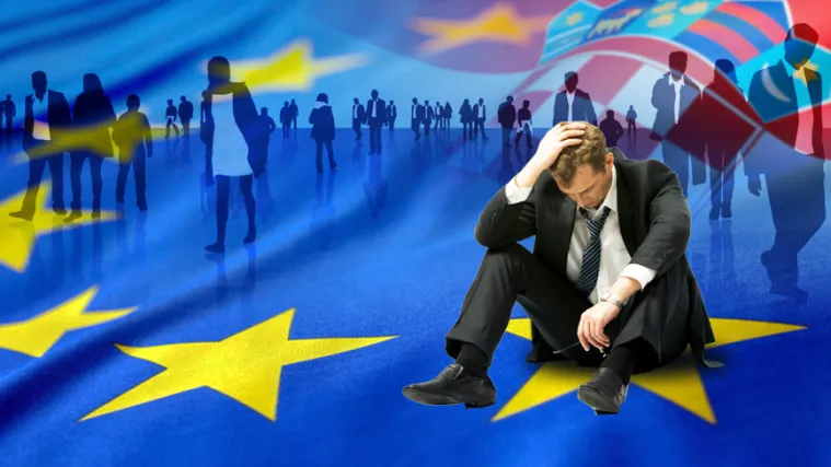 Hrvatska znatno 'zaostaje' za Europskom unijom