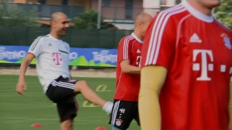 Guardiola dočekao Robbena - 'vritnjakom'