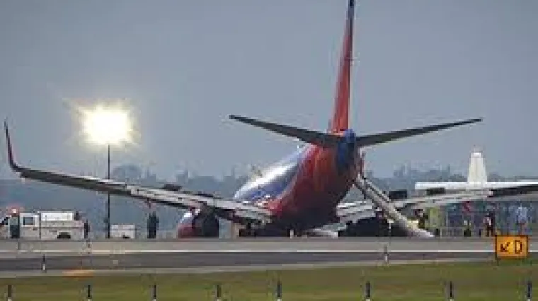 Pun avion skliznuo s piste u New Yorku