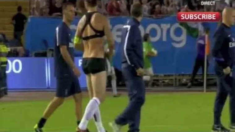 Zlatan se nakon utakimice skinuo u bikini!