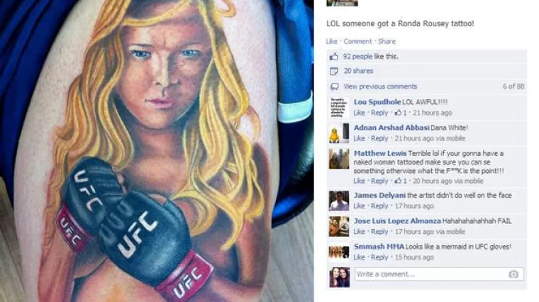 Tetovirao fotografiju boksačke olimpijke