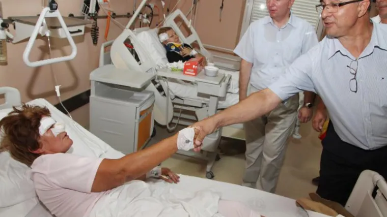 Predstavnici HŽ-a posjetili ozlijeđene u nesreći autobusa i vlaka