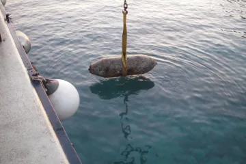 Na dubini od osam metara našao bombu