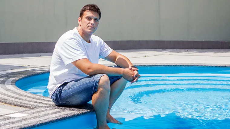 Mirko Samardžić - trener u školi plivanja za djecu s teškoćama u razvoju