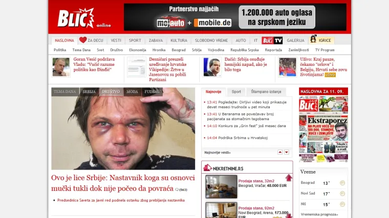 Ovako izgleda nastavnik kojeg su učenici brutalno pretukli