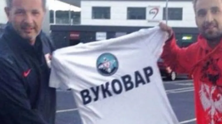 Mihajlović provocira majicom s natpisom 'Vukovar' na ćirilici