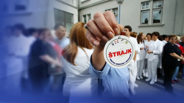 Počeo drugi dan &scaron;trajka u bolnicama