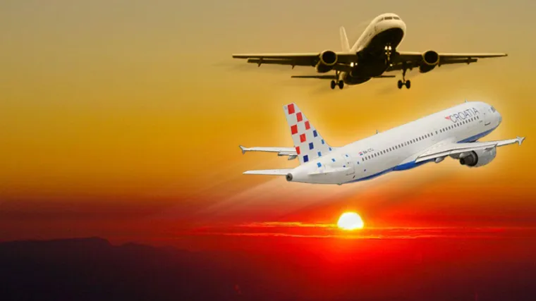 Ponovno incident s avionom Croatia Airlinesa: Otkazan let Beograd - Split!