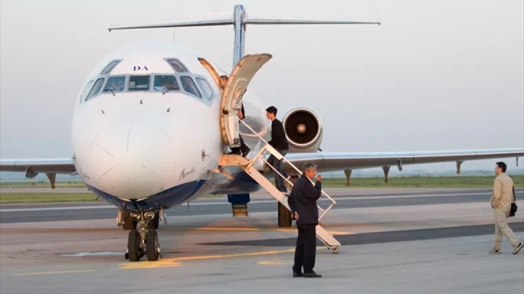 Nakon 26 godina avion poletio iz Osijeka za Zagreb