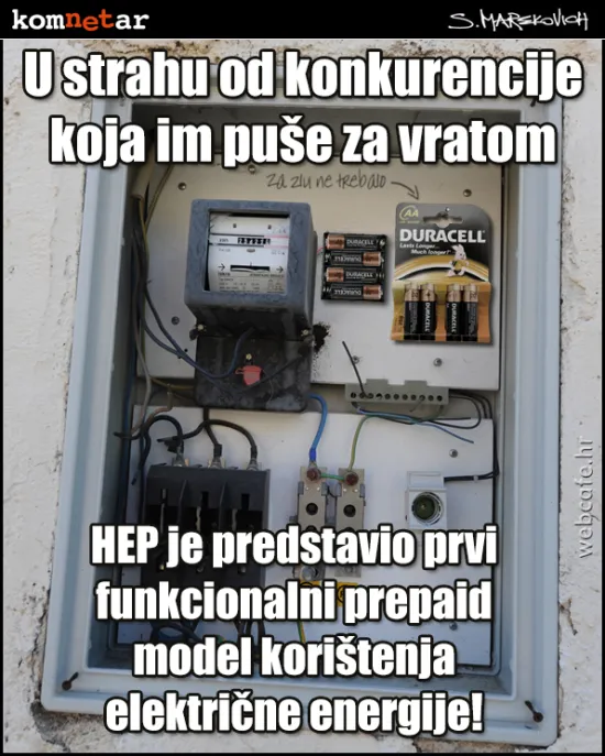 Prepaid struja