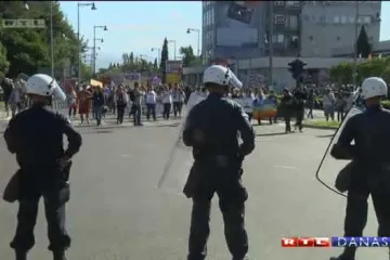 Neredi na Povorci ponosa u Podgorici!