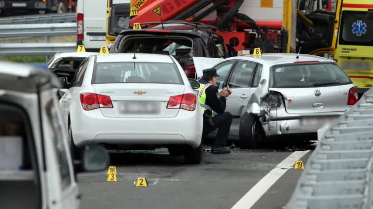 Lančani sudar čak 10 vozila kod Crikvenice!
