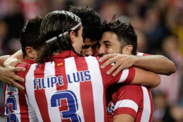 Atletico Madrid na bod iza Barcelone