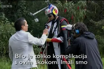 U moćnom odijelu priredio spektakl na nebu!