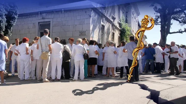 Sve bolnice dobile plaće, jedna &scaron;trajkačica primila svega 700 kuna