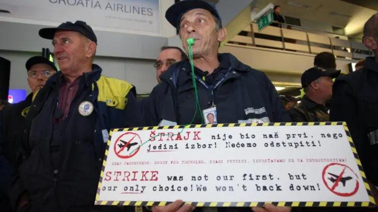 Radnici Zračne luke Zagreb moraju odmah na posao!