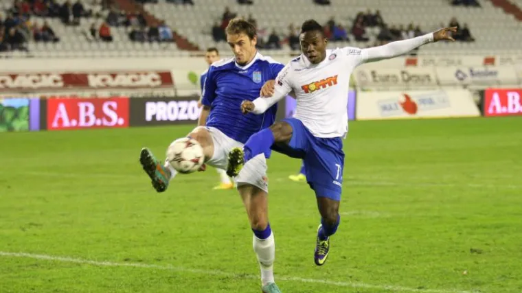 Hajduk propustio preuzeti vrh, bod Splita u Zagrebu