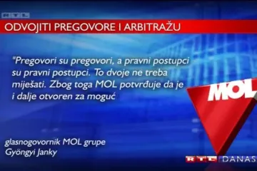 Vrdoljak kaže da nervozom MOL šteti dioničarima