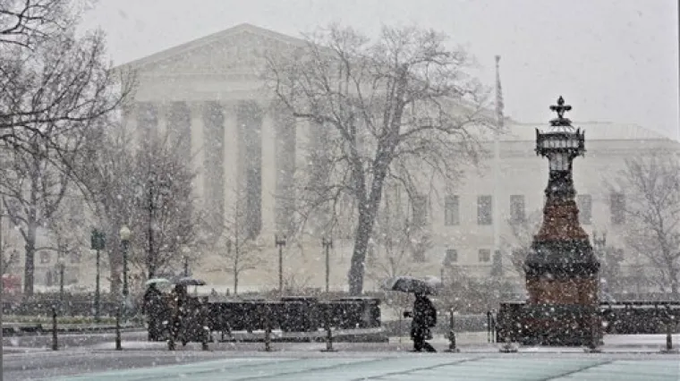 Snijeg zatvorio urede i &scaron;kole u Washingtonu