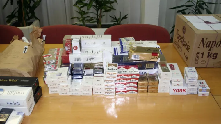 Zaplijenili cigarete u vrijednosti od 11,8 milijuna kuna!