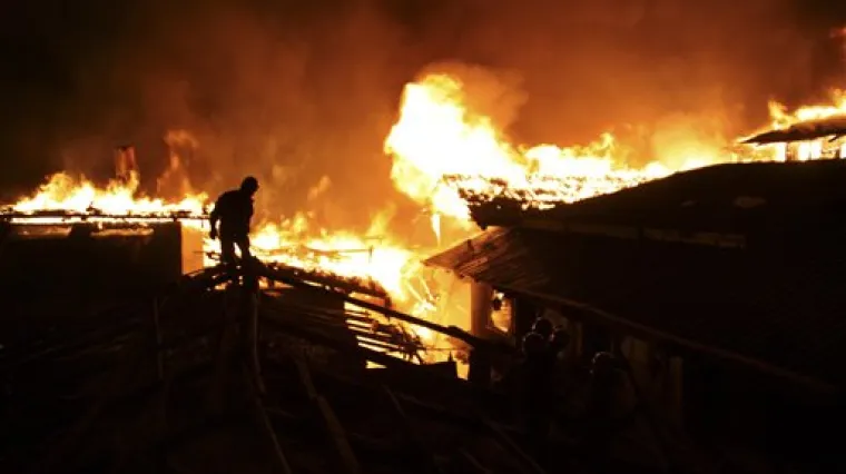 Vatra 'progutala' drevni tibetanski grad
