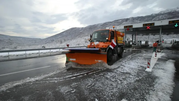 Zimski uvjeti u Gorskom kotaru, Lici i dalmatinskom zaleđu