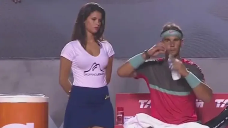 Nadal nije ni pogledao prelijepu Brazilku tijekom pauze