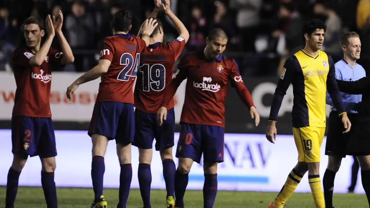 Osasuna deklasirala Atletico Madrid