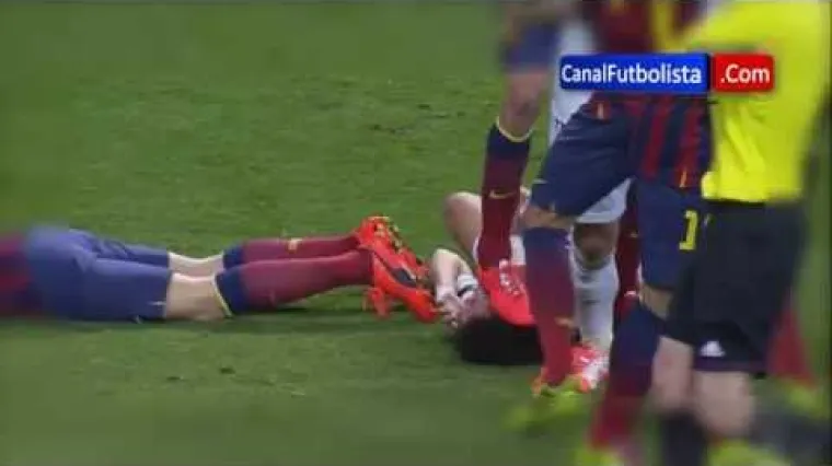 Pogledajte prljavi potez igrača Barcelone!